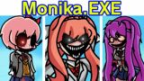 Friday Night Funkin' Triple Trouble But It's a Monika.EXE Cover (FNF Mod) (Sonic.EXE 2.0/DDLC)