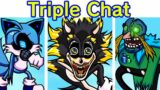 Friday Night Funkin' Triple Trouble But Its WhatsApp VS 4 Chat Apps (FNF Mod/Hard) (Sonic.EXE 2.0)