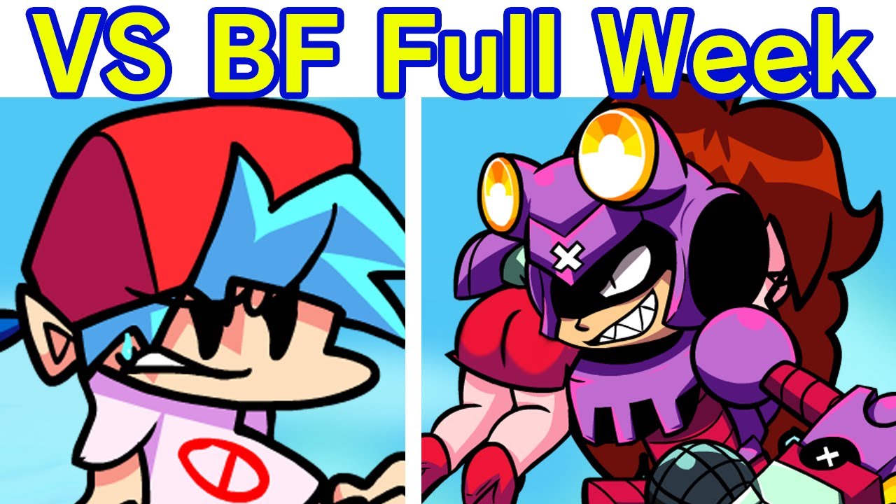 Friday Night Funkin' Vs Boyfriend Vs Crow Full Week + Cutscenes 