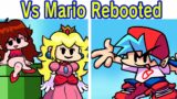 Friday Night Funkin' Vs Mario Rebooted Semana Completa & Luigi (Remasterizado)