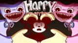 HAPPY PLAYTIME Mickey, Huggy Wuggy & Kissy Missy | Poppy Playtime x FNF Animation
