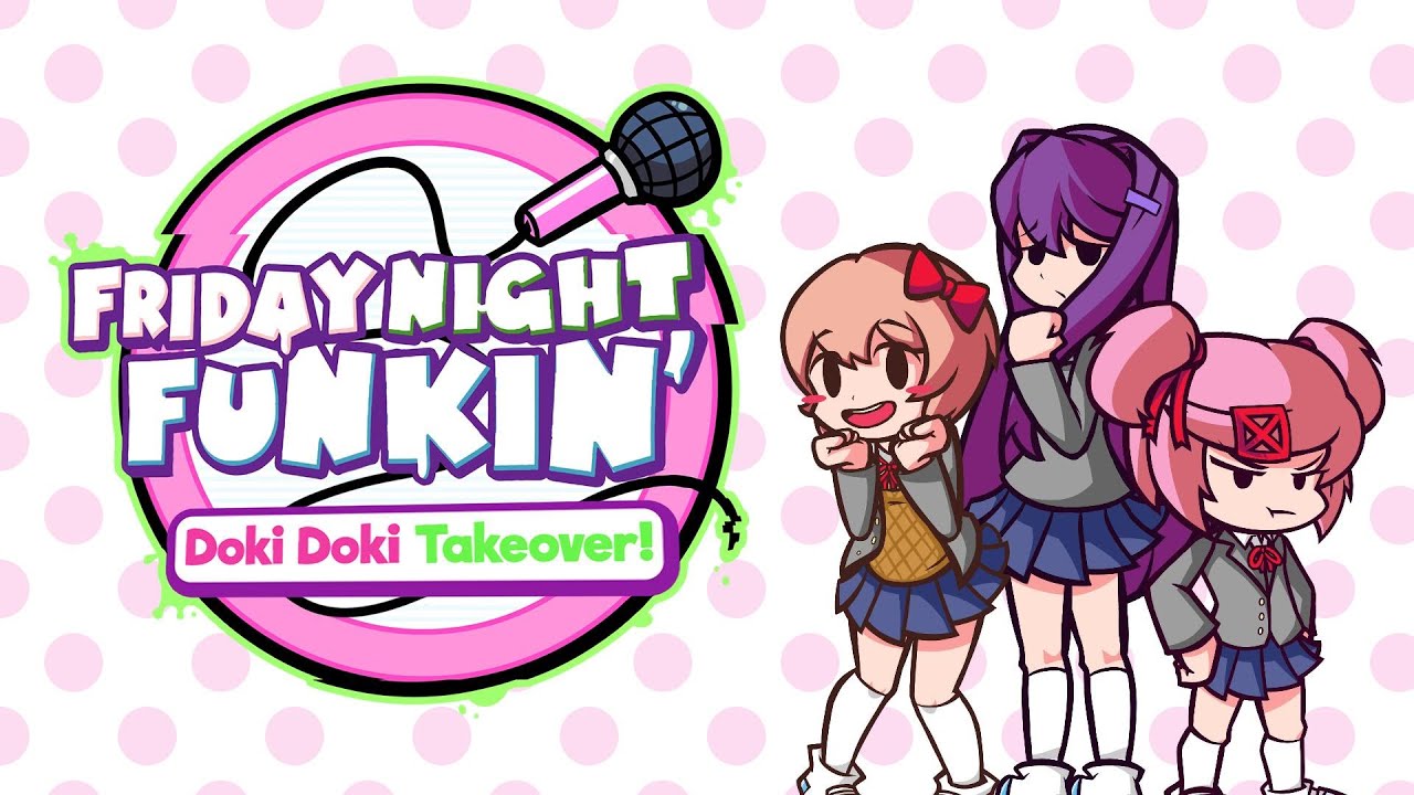 High School Conflict Friday Night Funkin Doki Doki Takeover New