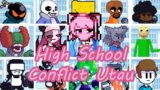 High School Conflict but Every Turn a Different Character Sings – [UTAU Cover]
