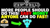 How ANYONE can make EASY GOLD in New World