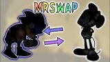 How to SONIC FAKER and ALTERNATE SUICIDE MOUSE Swapped (Mr Swap FNF Speed Paint 2021)