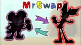 How to swap MOKEY and SPINEL (Mr Swap Friday Night Funkin' Speedpaint 2021)