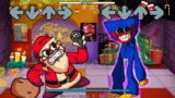 Huggy Wuggy Vs Santa Claus (Playtime) // FNF Mod x Poppy Playtime Christmas (New Characters)