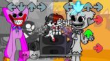 Huggy Wuggy and Kissy Missy Sings Ugh | Color vs FNF Black and White Mod Characters