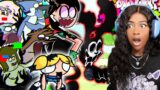 LEARNING WITH PIBBY CORRUPTION VS OSWALD, REGULAR SHOW, BUBBLES, AND ROBIN!! | Friday Night Funkin