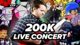 LongestSoloEver LIVE – 200k Special Concert Stream – Friday Night Funkin Guitar Covers