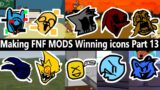 Making FNF MODS Winning icons part 13!