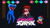 Monster School || Friday Night Funkin vs Huggy Wuggy || Minecraft Animation