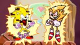 NEW PIBBY Fleetway Super Sonic VS Corrupted Sonic (FNF VS Sonic) Come and Learning with Pibby!