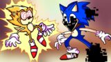 NEW Pibby Sonic.Exe VS Fleetway Super Sonic (FNF Mod) Come and Learning with Pibby!