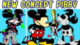 New Mickey Corrupted FNF X Pibby Leaks | Concepts | Come and Learn with Pibby!