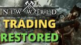 New World Changes Coming In Patch 1.1.1 Bug Fixes Trading Enabled!