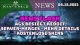New World-News Flash: AGS besiegt Reddit, mehr Details zu den Server Merges, Prime Skins -08.12.2021