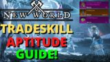 New World Trade Skill Aptitude Guide! Crafting Gypsum System!