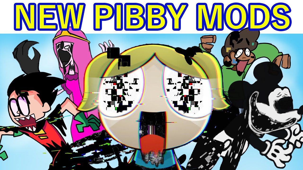 Pibby Newest Mods Bubbles Robin Mickey Fnf X Come And Learning With