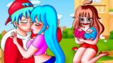 Poor GirlFriend With Baby Doll Squid Game – Friday Night Funkin' Animation | Gacha Animations
