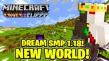 Ranboo, Tubbo, Philza ENTER The NEW WORLD! Dream SMP 1.18 Update Minecraft