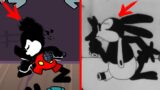 References In Corrupted Oswald (FNF X Pibby) | Fnf Vs Pibby Oswald | Oswald The Lucky Rabbit