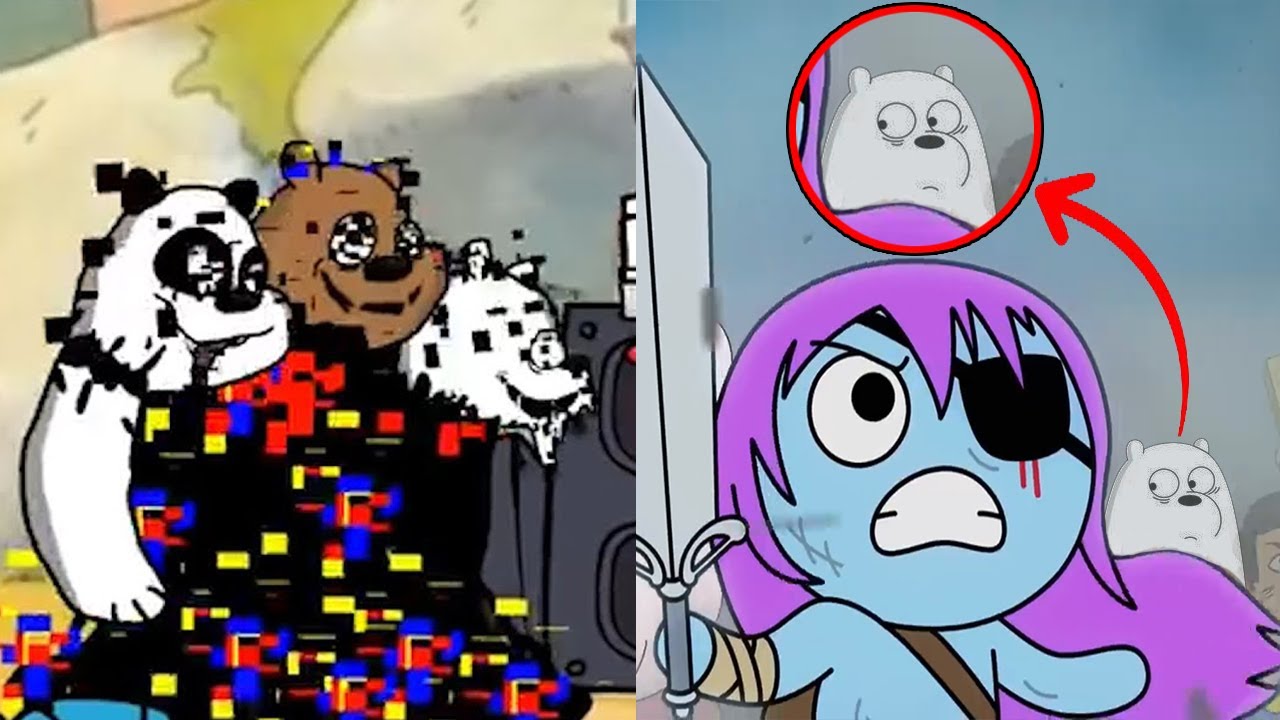 References You Missed In (FNF X Pibby) Corrupted We Bare Bears Glitched