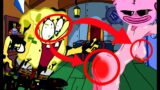References in kids Kissy Missy vs corrupted Spongebob part 18 || FNF x Pibby