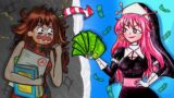 Rich Sarvente VS Poor Girlfriend | Friday Night Funkin' Animation | WOA Barbie Story