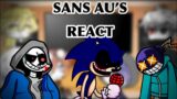 Sans AUs React To FnF, but Everyone Sings It // GCRV