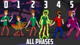 Shaggy ALL PHASES (0-5 PHASES) Friday Night Funkin`