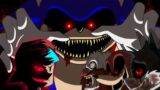 Sonic.exe TRIPLE TROUBLE vs Evil BF | FNF Animation