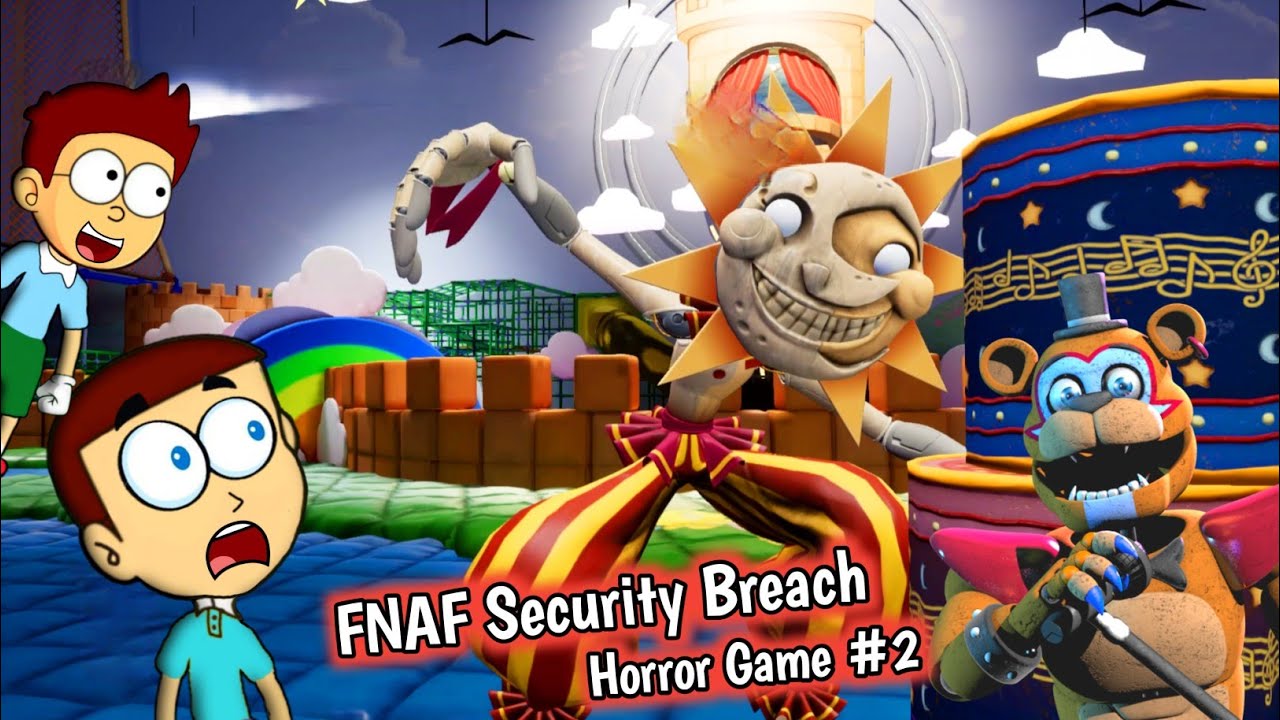 Sunnydrop And Moondrop In Five Nights At Freddys Security Breach 2 Shiva And Kanzo Gameplay 