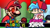 TERROR do Mario no FRIDAY NIGHT FUNKIN | vs Mario.exe #shorts