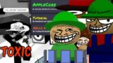 TROLLING ANOTHER TOXIC PLAYER ON ROBLOX FUNKY FRIDAY!!