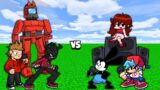 Team Tordbot vs. Team Oswald in Friday Night Funkin' | Minecraft