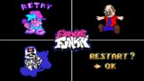 The Best Mario Game Over Screen in FNF (VS Origami King, Waluigi, Jeffy) – Friday Night Funkin'