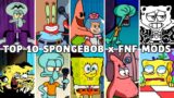 Top 10 Spongebob x FNF Mods (VS Spong, Squidward, Patrick, Krabs) – Friday Night Funkin'