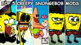 Top 5 Creepy Snongebob Mods – Friday Night Funkin'