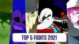 Top 5 Fights | Majin Sonic | Suicide Mouse | FNF Animation Compilation | GAOMON PD156PRO Review