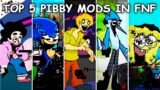 Top 5 Pibby Mods in Friday Night Funkin'