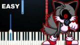 Triple Trouble – VS Sonic.EXE – Friday Night Funkin (EASY Piano Tutorial)