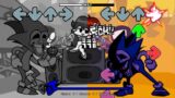 VS Sonic Exe Majin sings Ugh | FNF Sonic.exe 2.0 Colored vs FNF Sonic exe 1.5 Mod Black & White