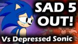 Vs Depressed Sonic DAY 5 Out! | Friday Night Funkin'