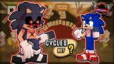 "Cycles Song" Friday Night Funkin' Sonic VS Lord X Sonic.exe (Minecraft Animation)