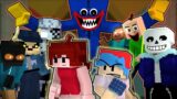 "Playtime" but Everyone Sings it – Poppy Playtime x Friday Night Funkin Minecraft Animation (FNF)