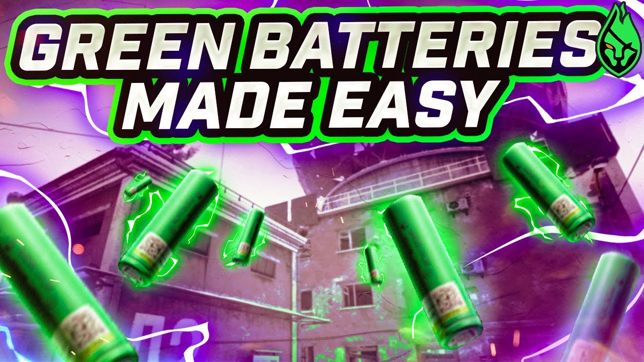12.12 Get Green Batteries EASY (UPDATE) Escape from Tarkov New