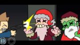 "oh no! which one do I shoot?" but Santa is Zanta (FNF VS Holiday mod) FnF Holiday Zanta
