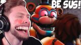 [SECURITY BREACH] FNAF SB TRY NOT TO LAUGH CHALLENGE REACTION!!