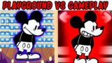 FNF Character Test | Gameplay VS Playground | Glitched Mickey Mouse | Mokey | Sunday Night | Pibby